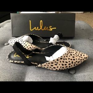 Lulus Cheetah Flats